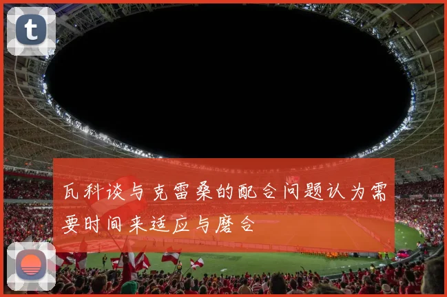 瓦科谈与克雷桑的配合问题认为需要时间来适应与磨合